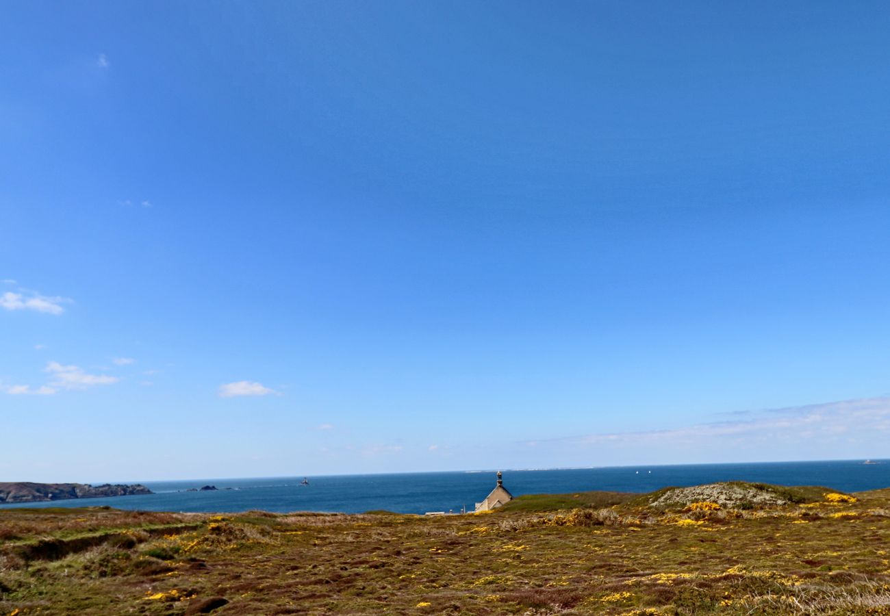 Villa in Primelin - 727- Wunderschöner Meerblick, hoher Komfort, über dem Strand von St Tugen