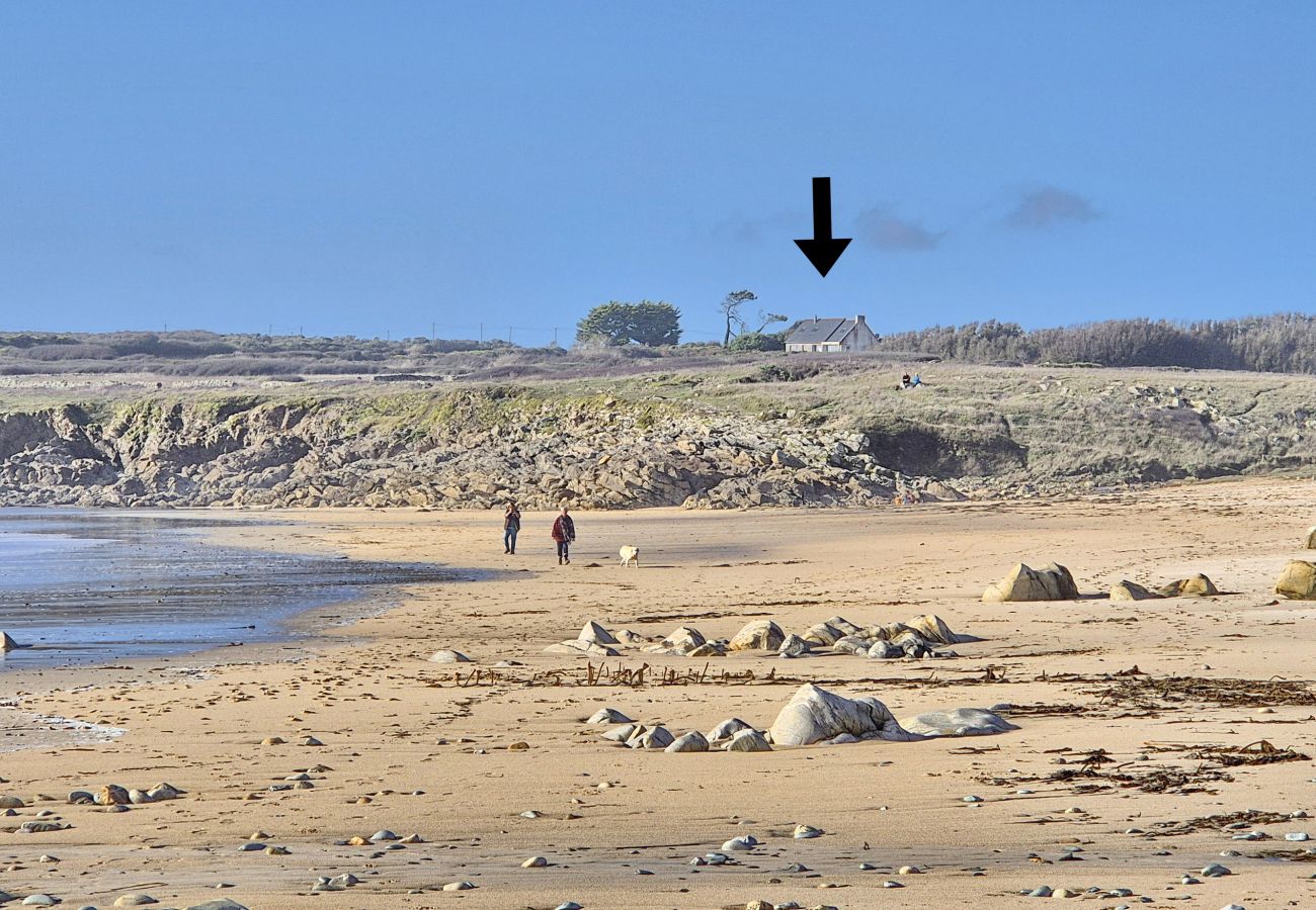 A 2 pas de la plage de St Tugen